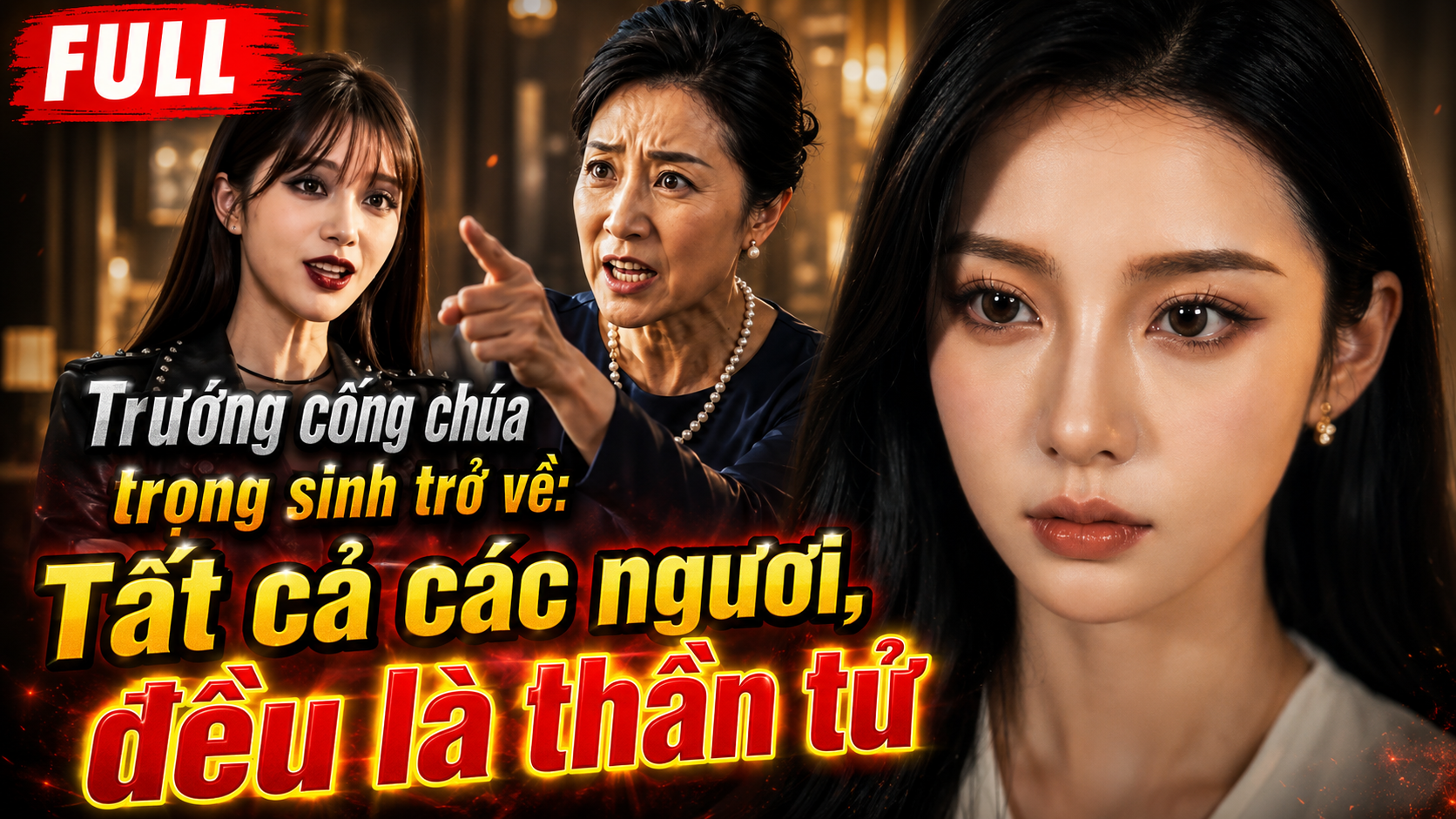 FULL Trưởng công chúa trọng sinh trở về: Tất cả các ngươi, đều là thần tử